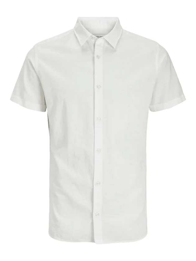 Jjebreeze Linen Blend Shirt S S Sn