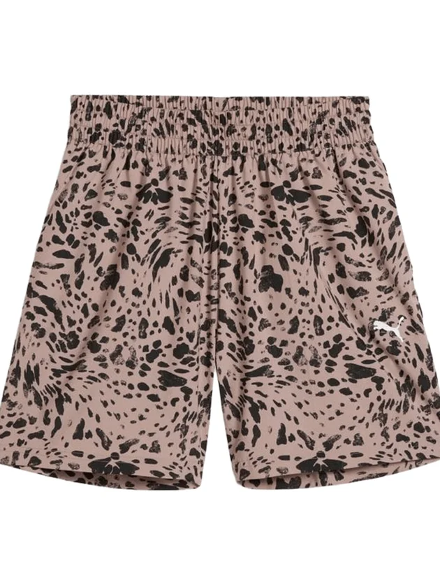 Ess Graphic Animal High Rise Aop Woven Shorts