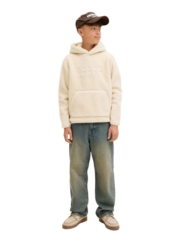 Flare Teddy Sweat Hood
