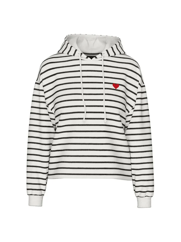 Chilli LS Hoodie Stripes Emb Noos