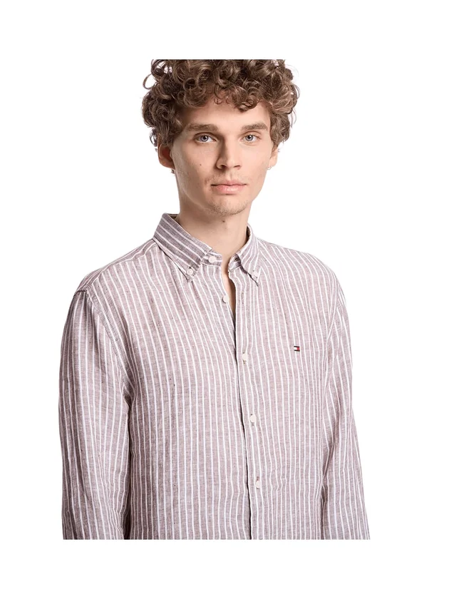 Linen Bengal Stripe RF Shirt