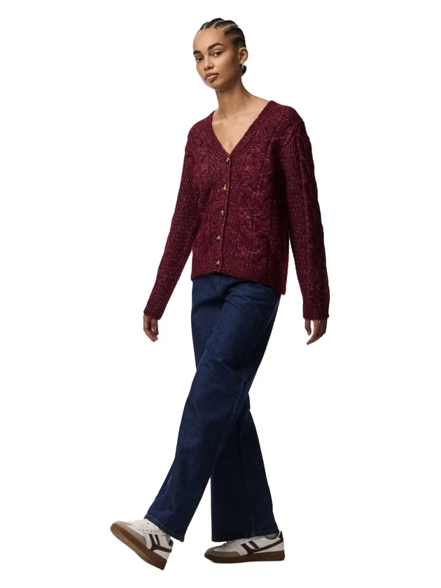 Pcnina LS V Neck Knit Cardigan Noos BC