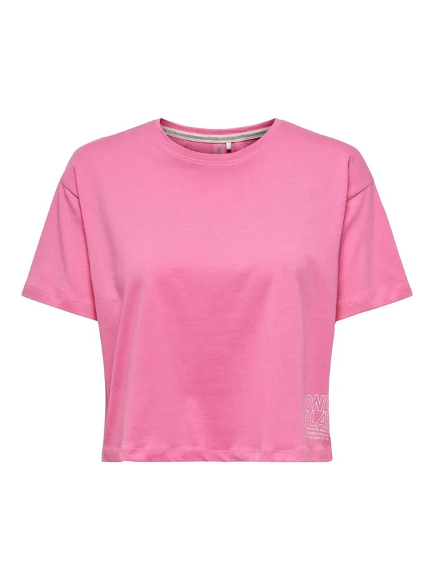 Life Ss Crop Loose Jrs Tee
