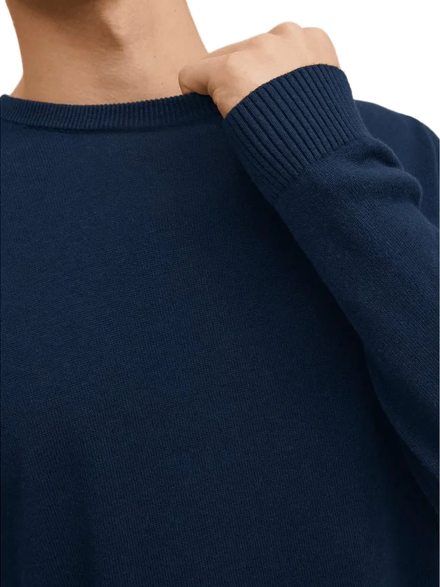 Jjebasic Knit Crew Neck Noos