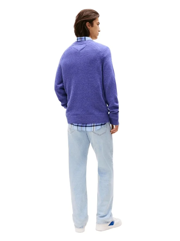 Slim Linear Raglan Sweater