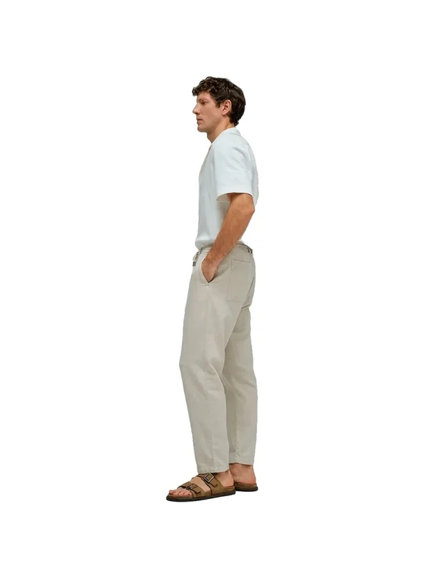 Joggers Pants Cotton Linen Set