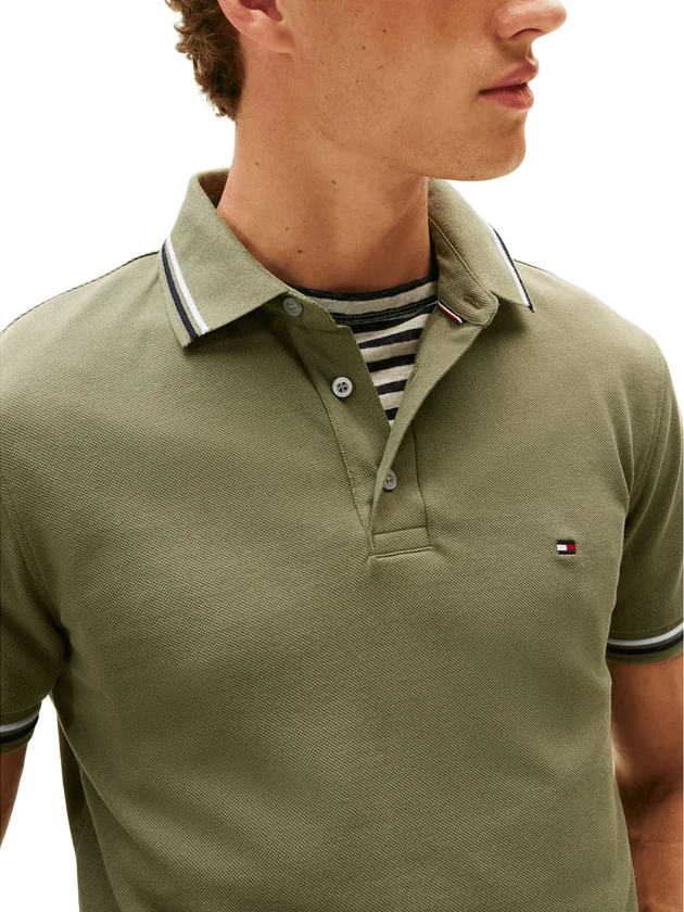 Tipped Slim Fit Seas