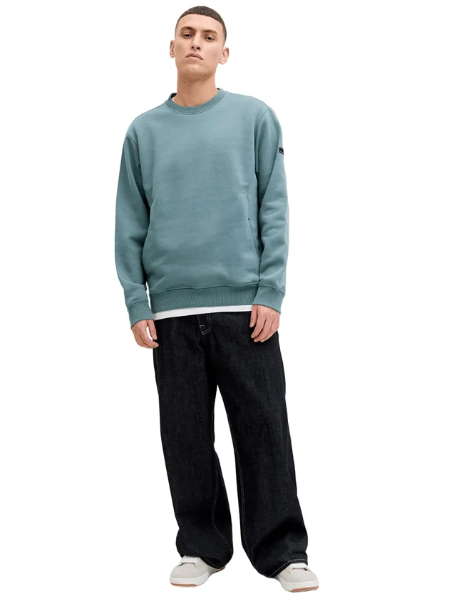 Fusion Sweat Badge Crew Neck
