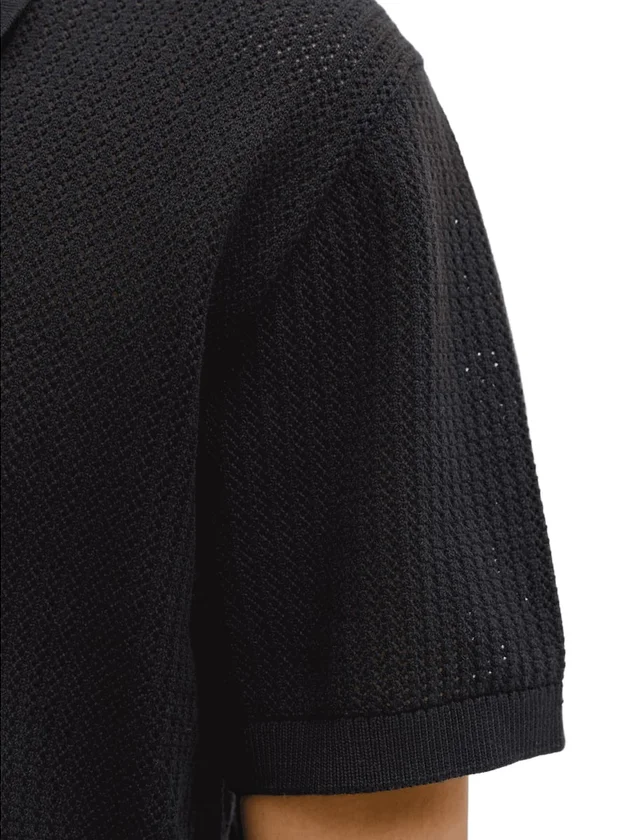 Jjjess Knit Polo Ss