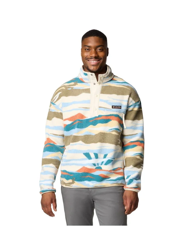 Helvetia II Printed Half Snap Fleece