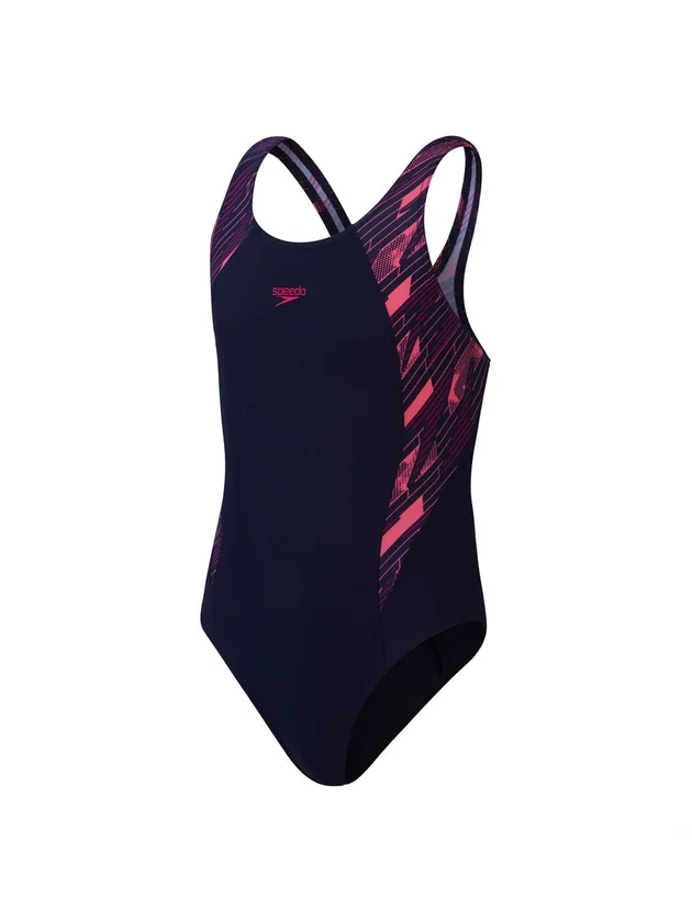 Z Splice Maillot Speedo Eco H-Boom Splice Muscleb junior fille, écologique et ...