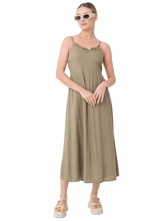 Slip Ankle Dress BF Wvn Msa BC