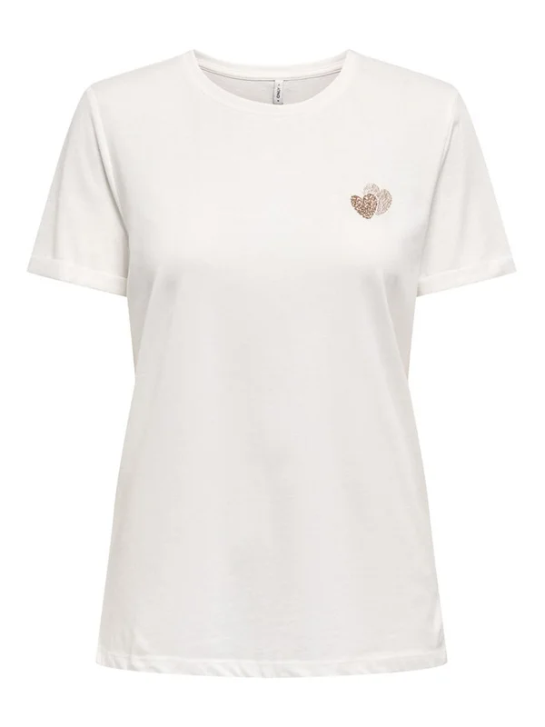 Lenna Hearts O Neck Top