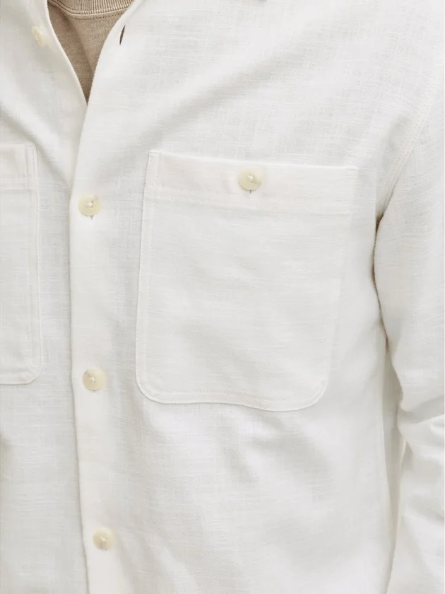 Blurayle Linen Solid LS Shirt