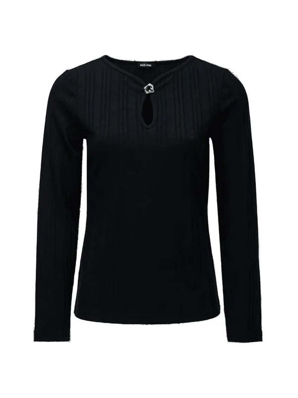 Long Sleeve Front Button Detail