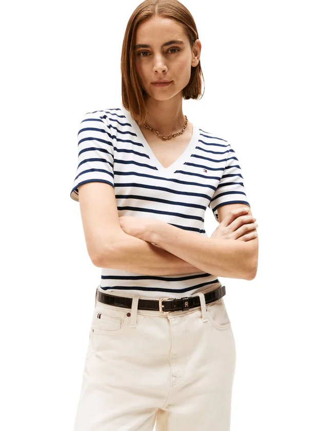Slim Cody V Nk Ss Tee