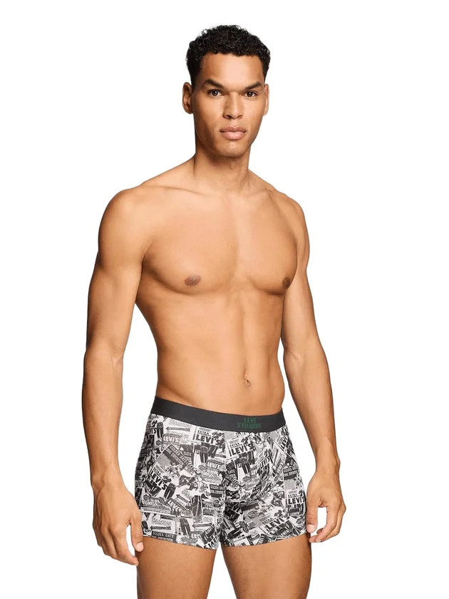 Newspaper AOP Boxer Brief 2P