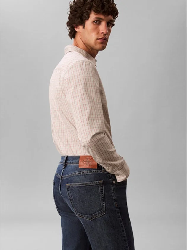 Stndrd Strght Oil Slick Jean
