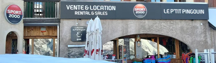 Intérieur du magasin SPORT 2000 VILLARD RECULAS P'TIT PINGOUIN
