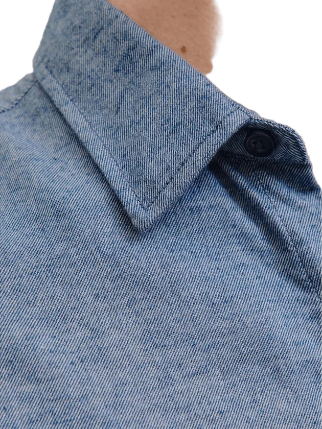 Classic Melange Shirt L S Noos