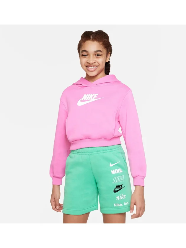 Club Fleece Crop Hdy Hbr