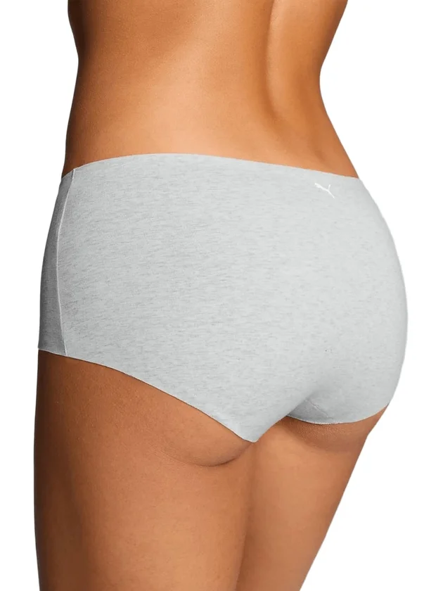 Invisible Cotton Mini Shorts 2P