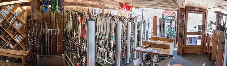 Intérieur du magasin SPORT 2000 SAINT GERVAIS LES BAINS LOCA SKI