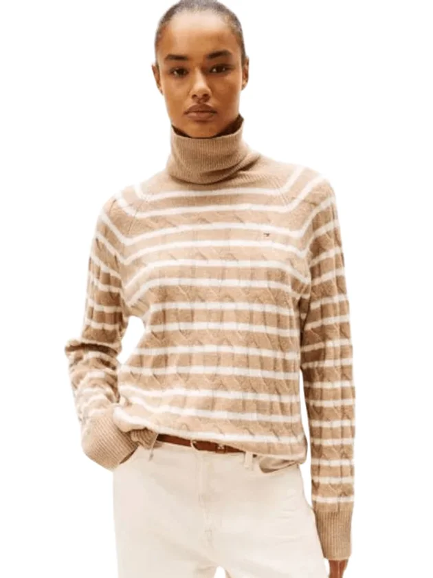 Soft Wool Cable Roll Nk LS Swt