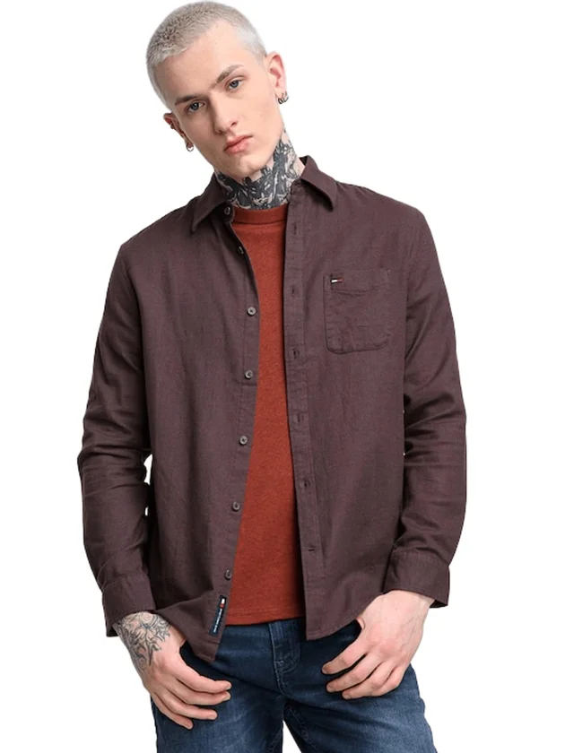 Tjm Reg Flannel Shir