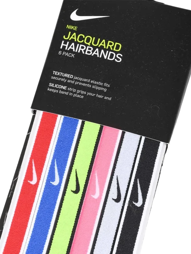 Swoosh Sport Headbands 6 Pk Tipped