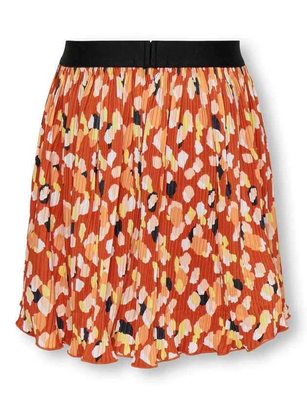 Koglizzy Aop Plisse Elastic Skirt C