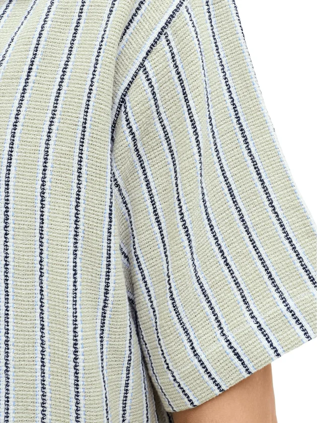 Jjecoba Stripe Resort Shirt Ss Sn