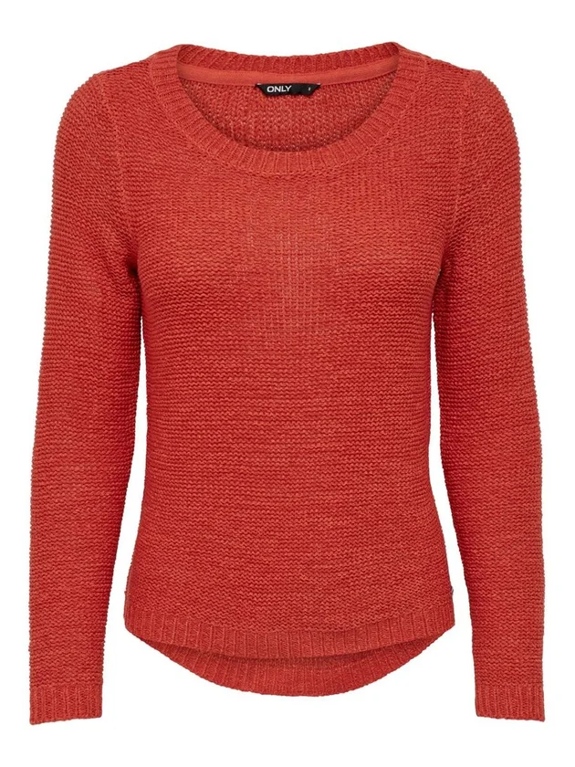 Geena Xo L S Pullover Knt Noos