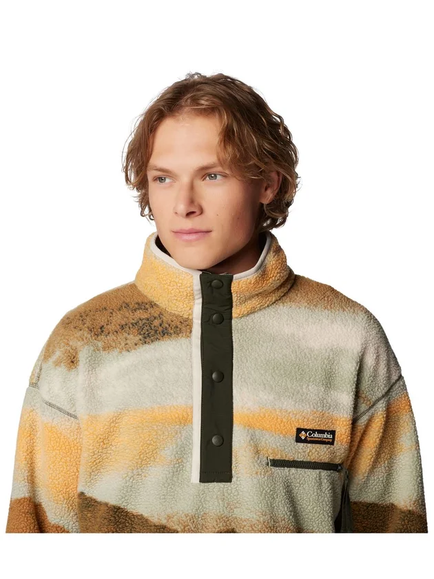 Helvetia II Printed Half Snap Fleece