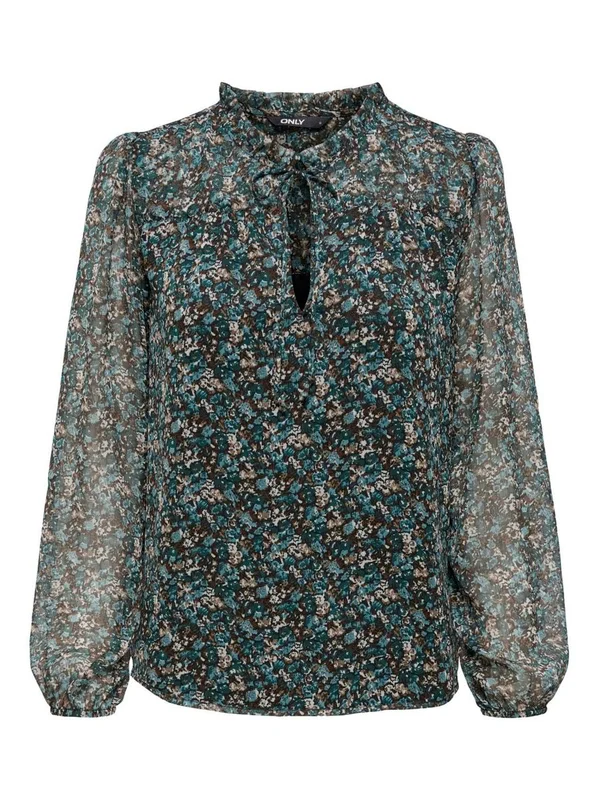 Ditsy L S Blouse Wvn Noos