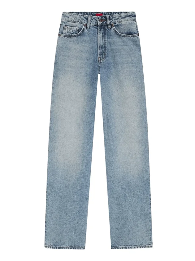 Jean Jambes Larges Taille Haute