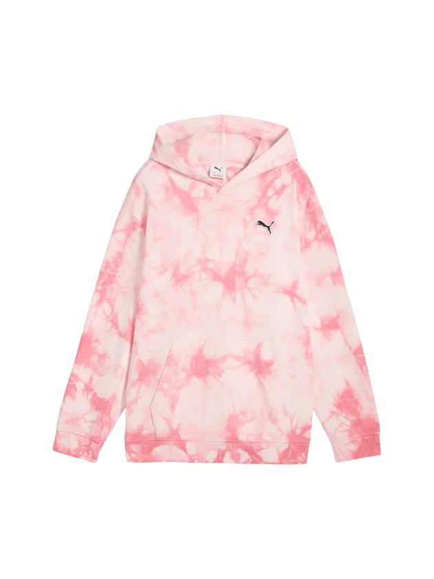 Ess Elevated Relaxed Tie Dye Hoodie Tr