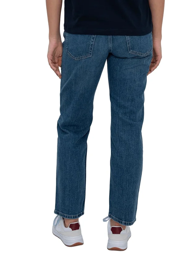 Classic Straight Rw Mid Blue