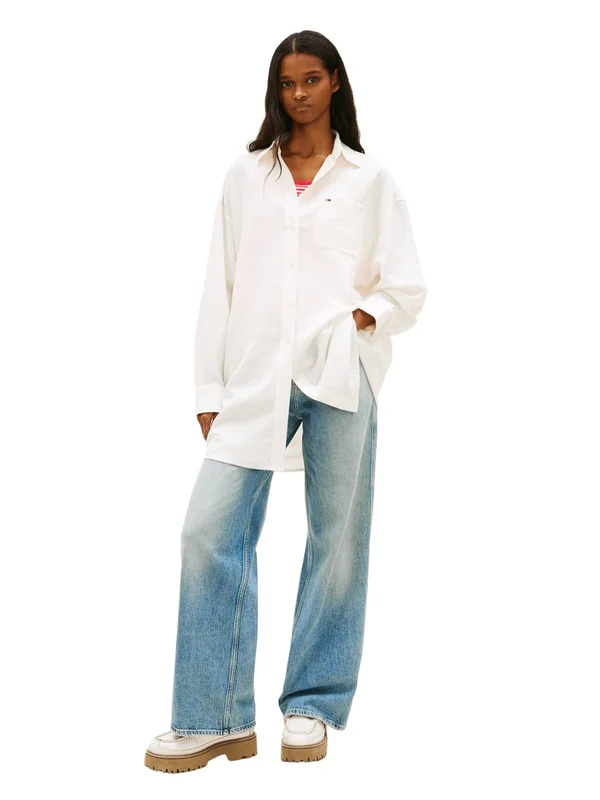 Linen Shirt Dress Ext