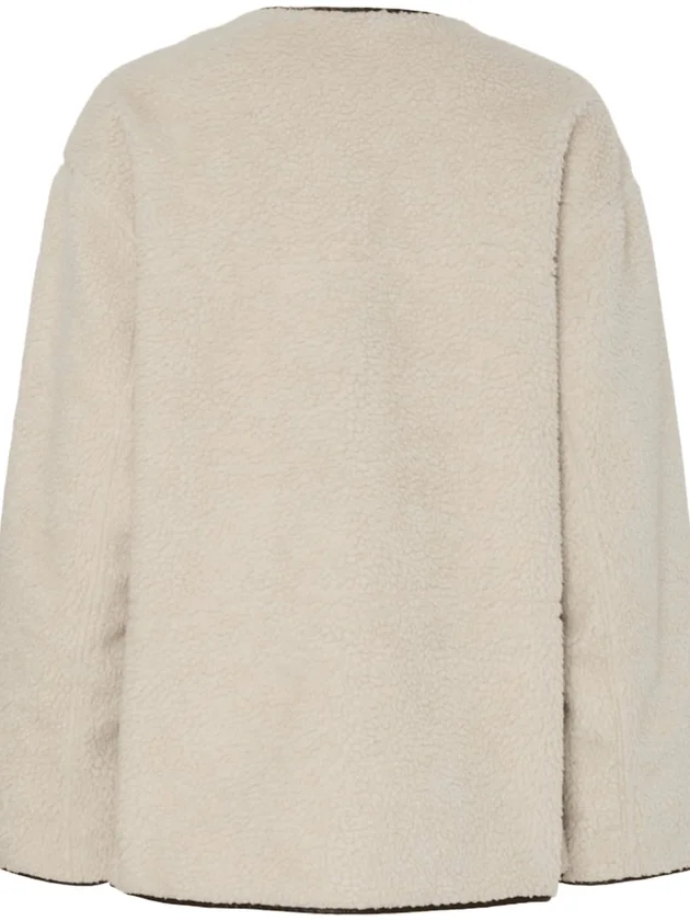 Julie Reversible Teddy Pu Jacket