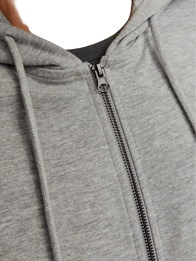 Basic Sweat Zip Hood Noos