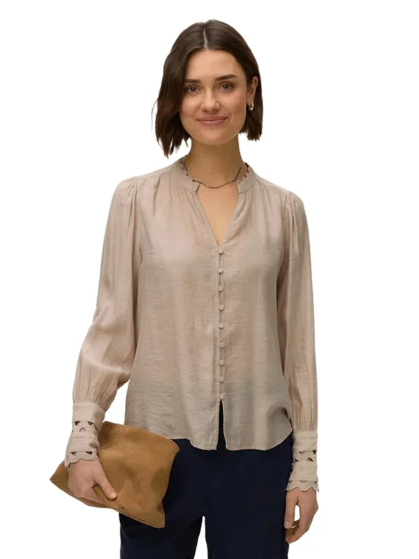 Vmirina LS Shirt Wvn Btq