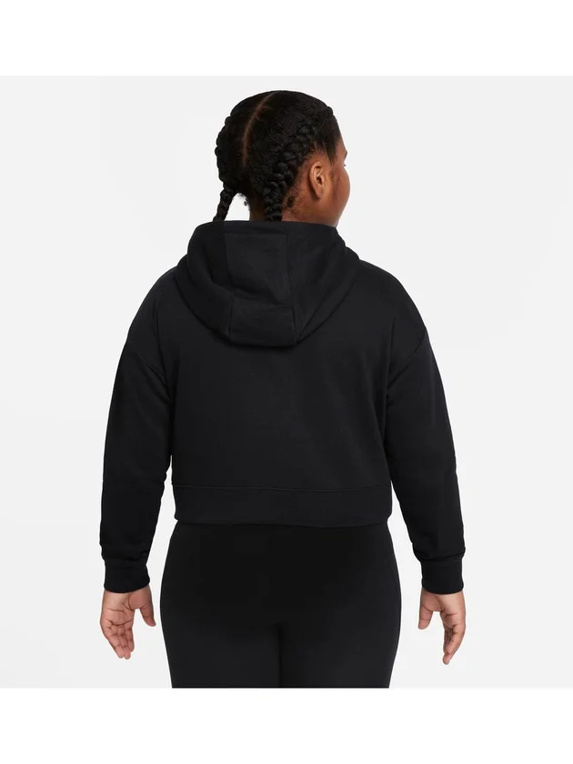 Club Ft Crop Hoodie Hbr