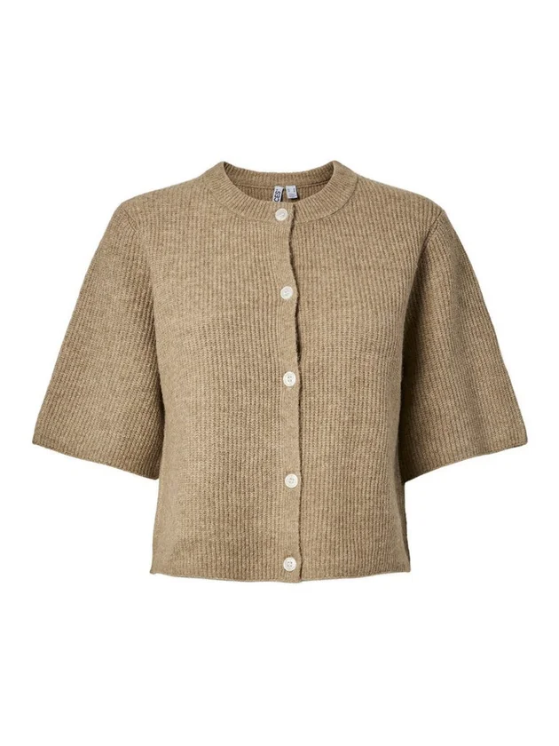 PcSilly Ss O Neck Knit Cardigan Noos Bc