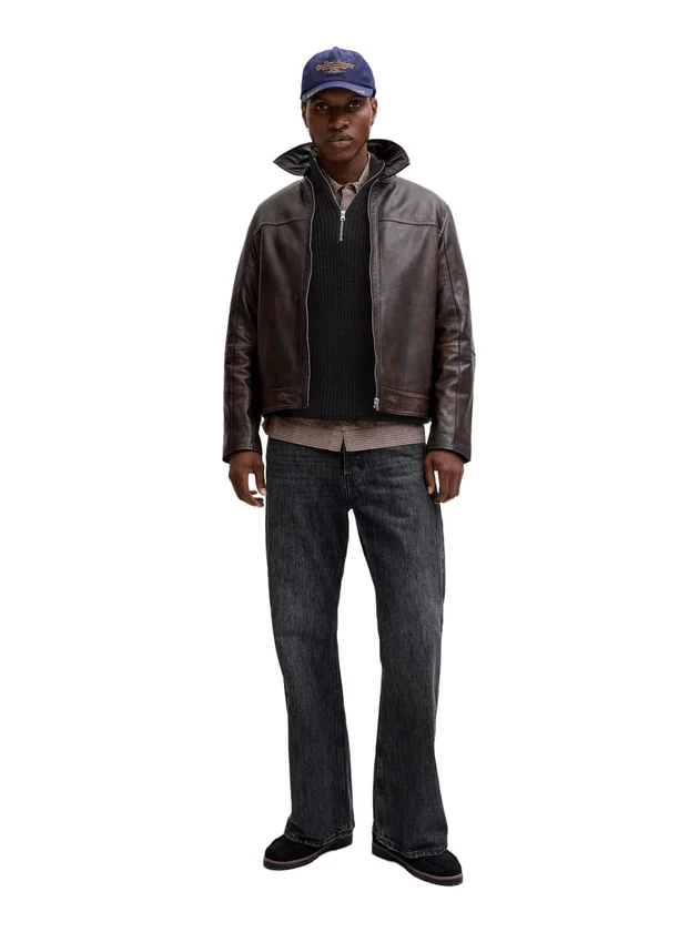 Jorbleecker Knit Half Zip BF