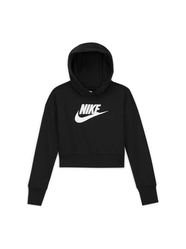 Club Ft Crop Hoodie Hbr