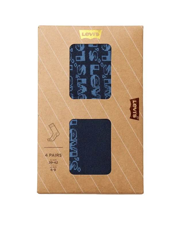Giftbox Reg Cut Denim Logo 4P