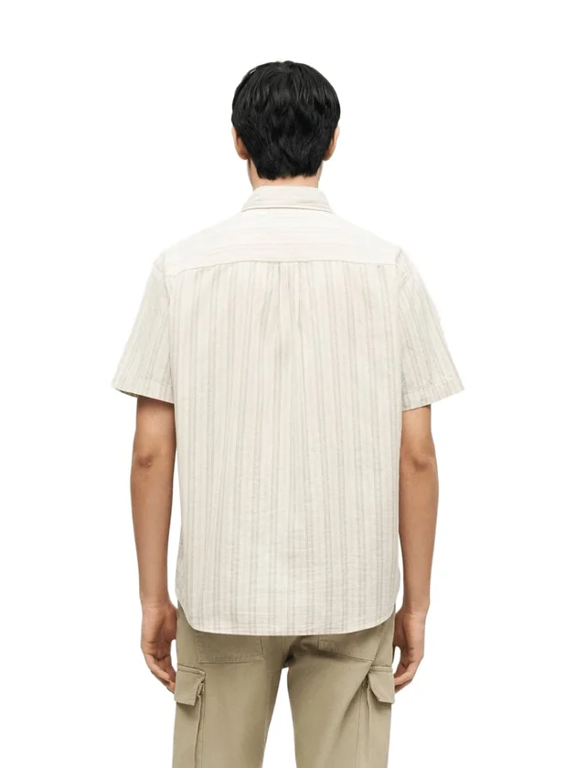 Jjdevin Stripe Shirt Ss