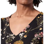 BLACK / ALL-OVER PRINT:DANA
