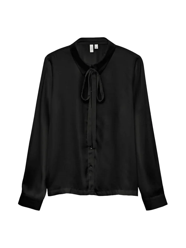 Gretchen LS Shirt Wvn Btq Ga